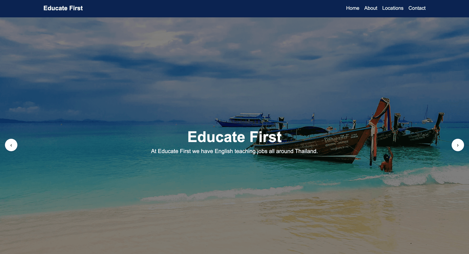 Educate First