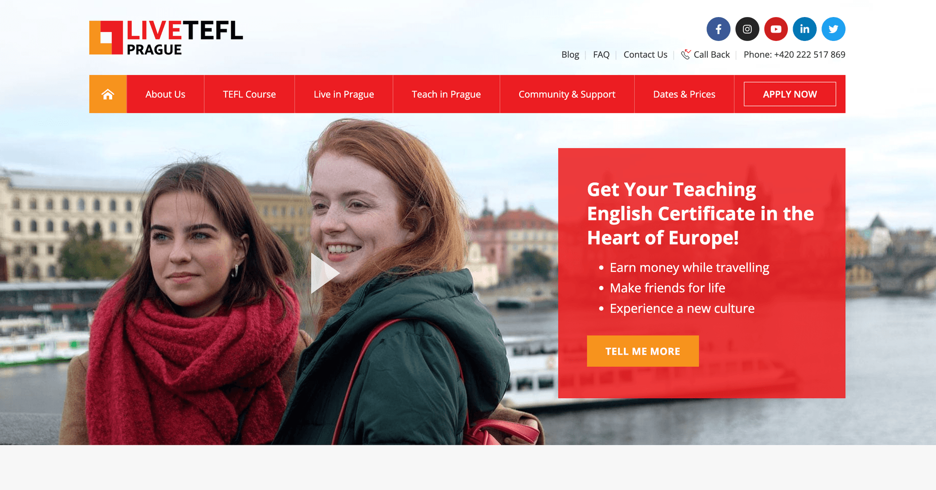 Live TEFL Prague